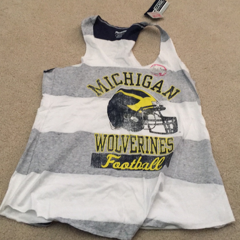 Michigan Football tank top
